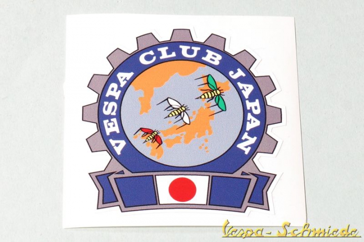 Aufkleber "Vespa Club Japan"
